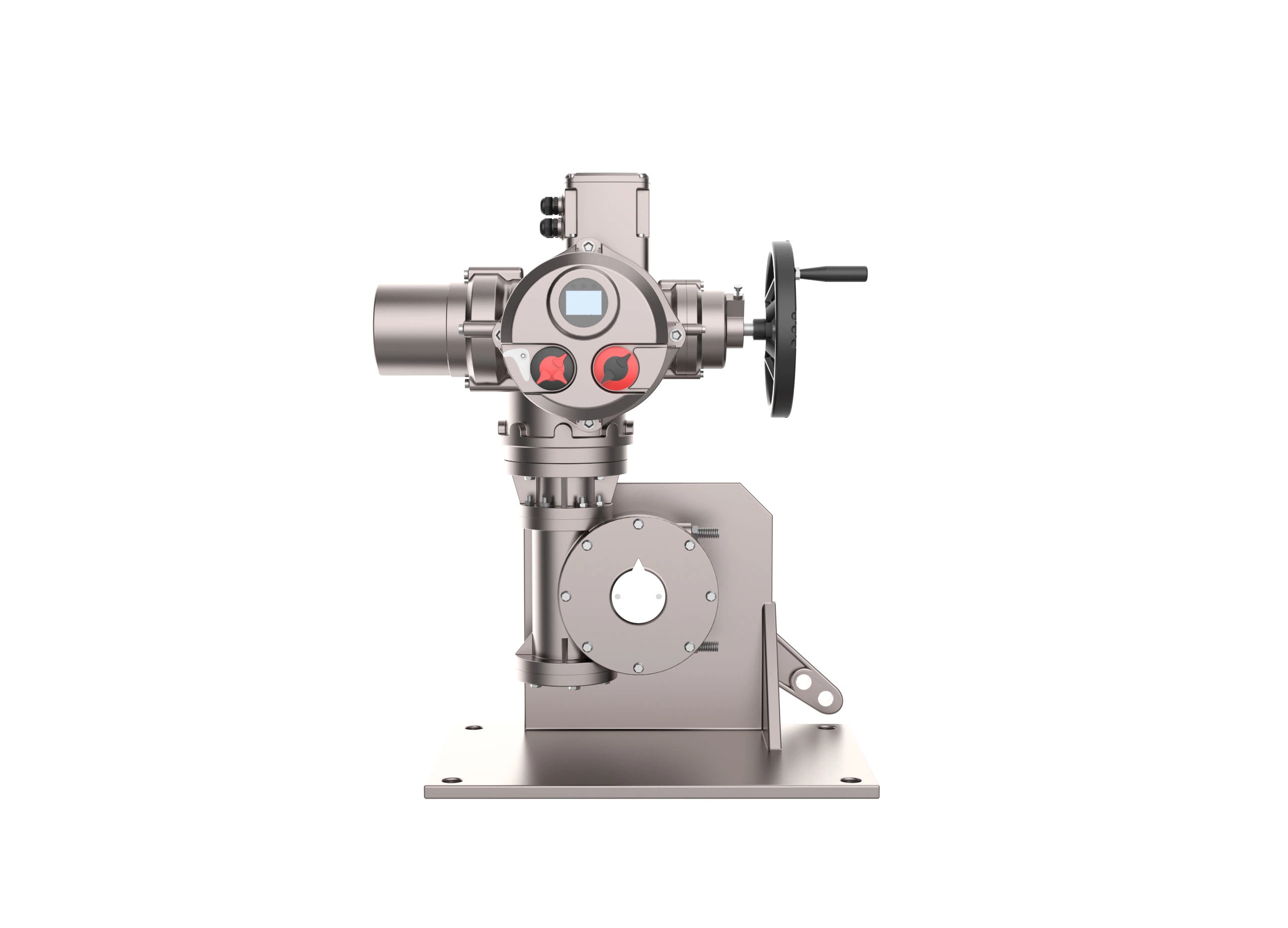 Large torque quarter turn electric acruator