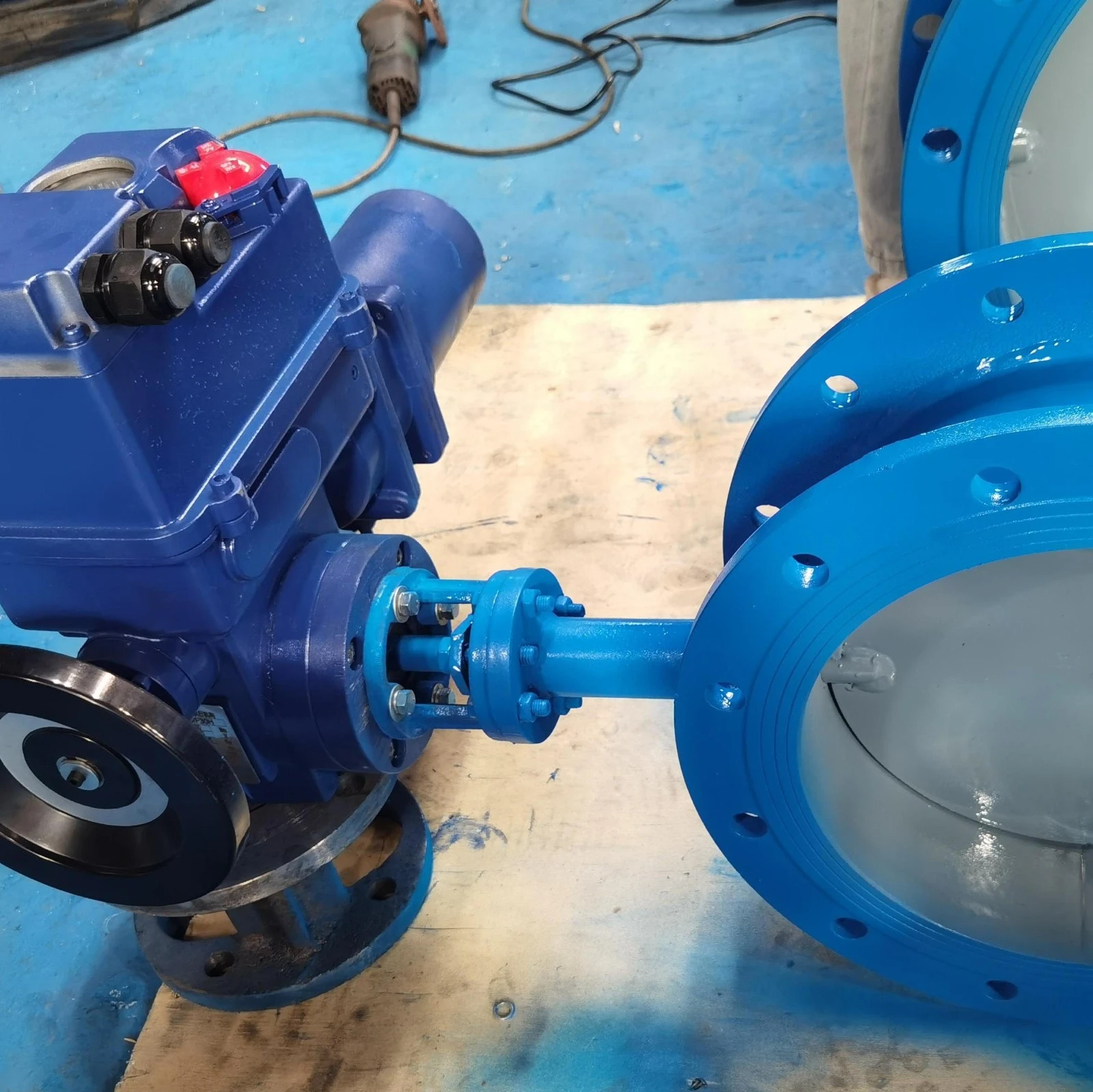 Electric actuator-SD-AS 25 match DN400