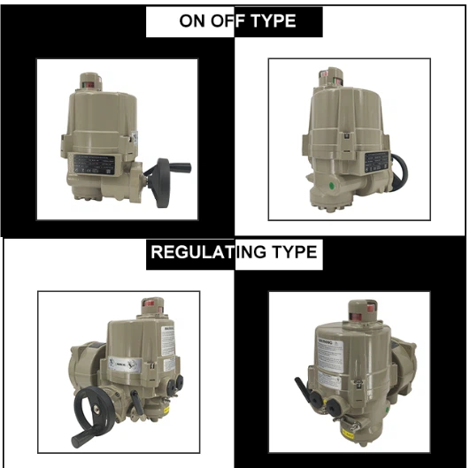 QT-type part-turn electric valve actuator