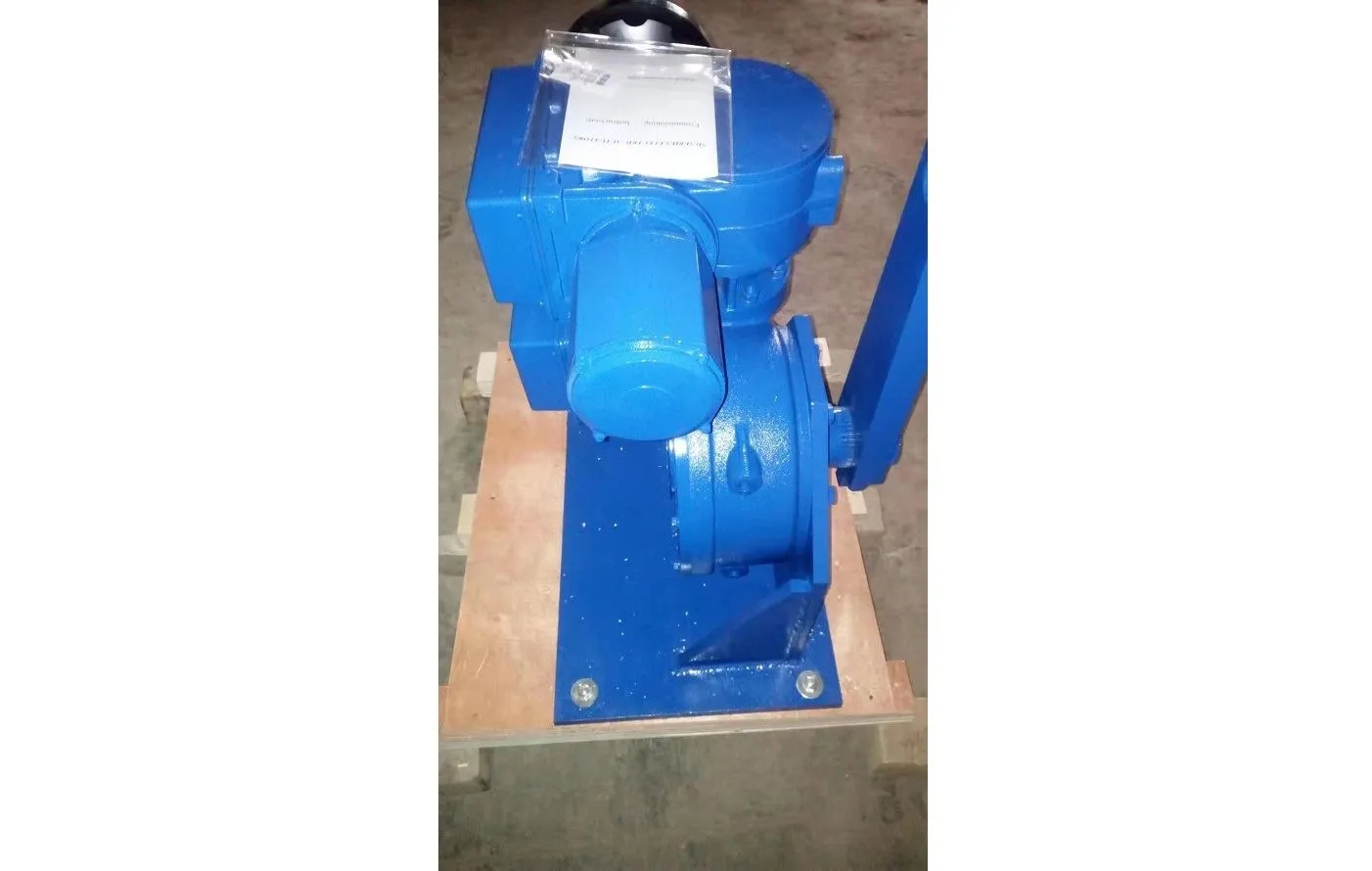RD8000/F55HT Electric Actuator Is Ready To Be Shipped To The Agent
