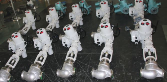 The Electric Motor Operated Control Valve Is Ready To Be Shipped To Malaysia