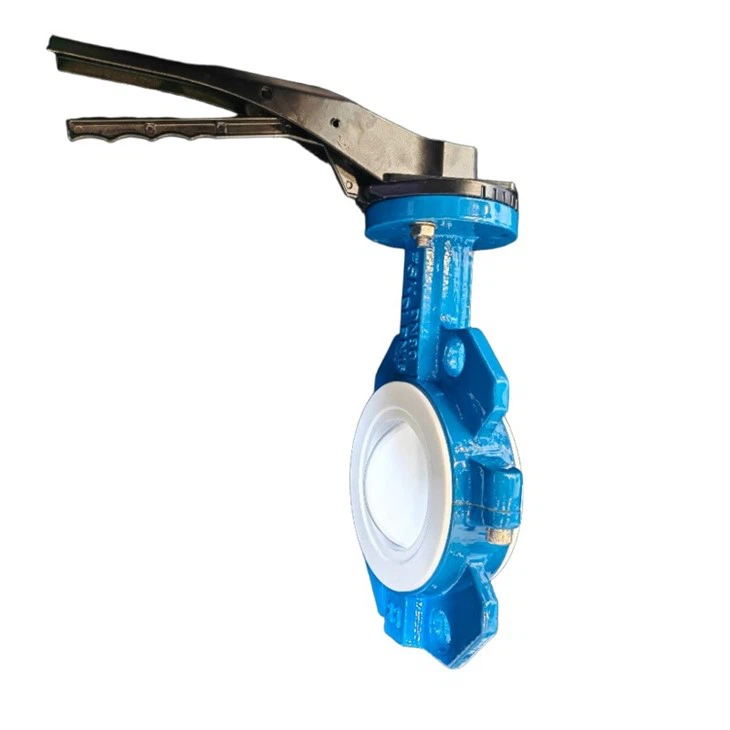 3inch Class150 Handle Fluorine Lined Butterfly Valve suppliers