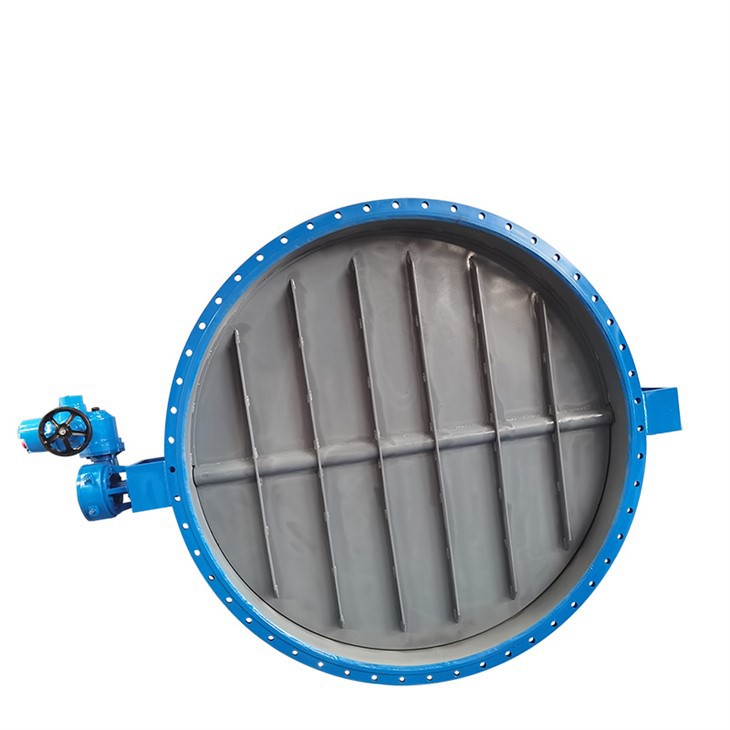 Cast Ductile Iron Gas Damper Butterfly Valve