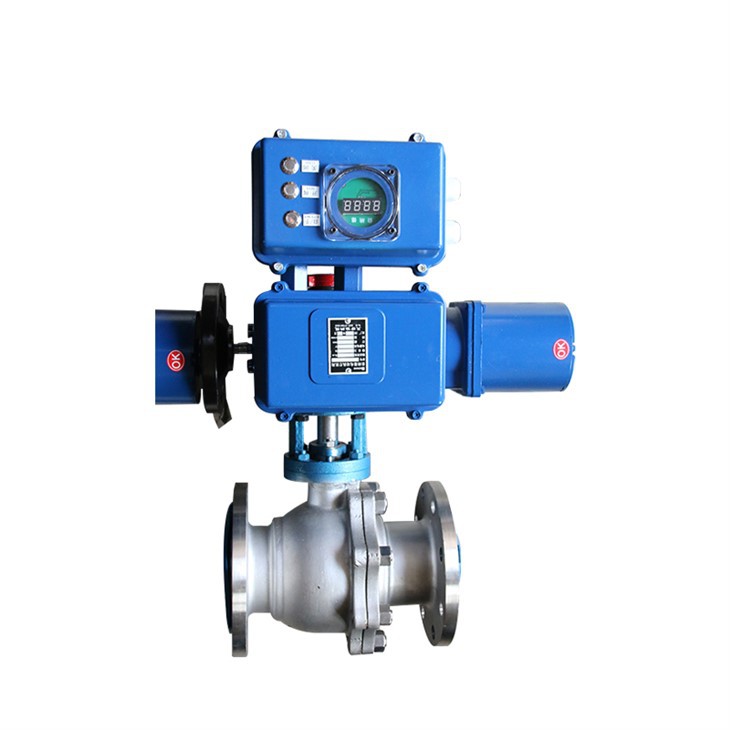 CF8 Stainless Steel Actuator Ball Valve