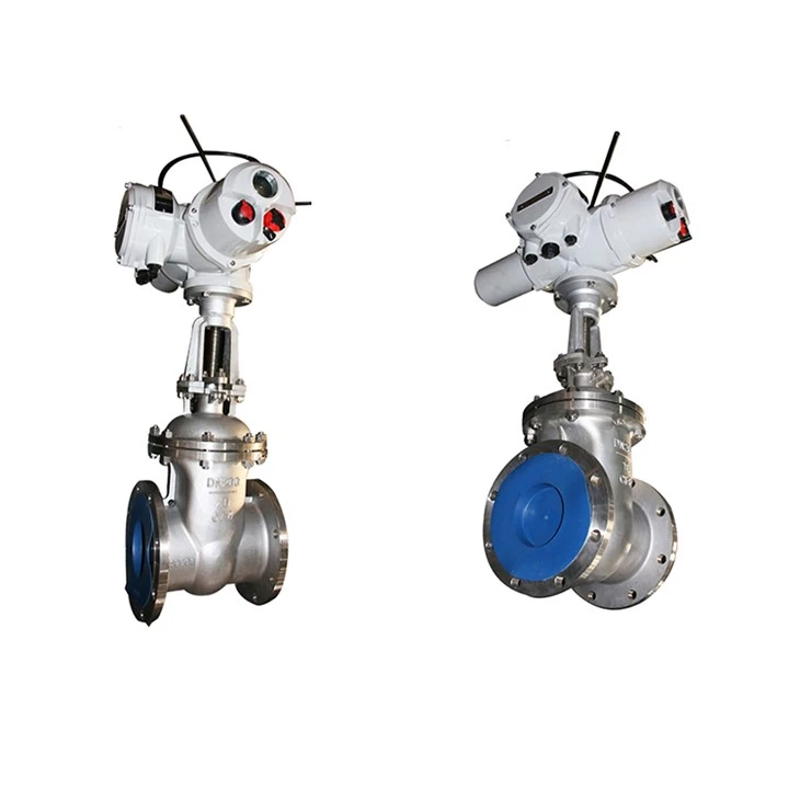 Dn200 Cf8 Gate Valve Resilient Seated Actuator Valve
