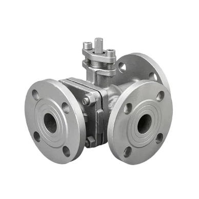Manual Flangge Three-way Ball Valve Manual Flangge Three-way Ball Valve