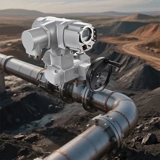 Multi Turn Motorized Electric Actuator For Mining Industry Multi Turn Motorized Electric Actuator For Mining Industry