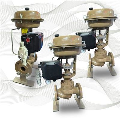 4-20mA Pneumatic Control Valve WCB ANSI 150LB