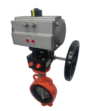 Pneumatic butterfly valve Pneumatic butterfly valve