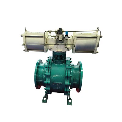 Pneumatic Actuator Fluorine-Lined Ball Valve