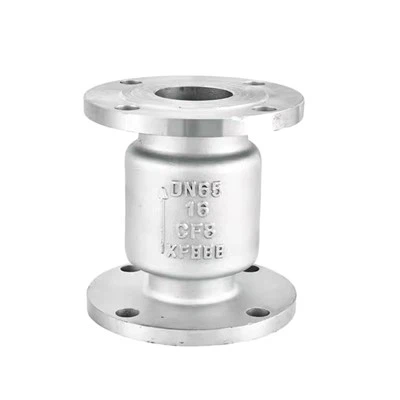 Vertical Flange Stainless Steel Check Valve