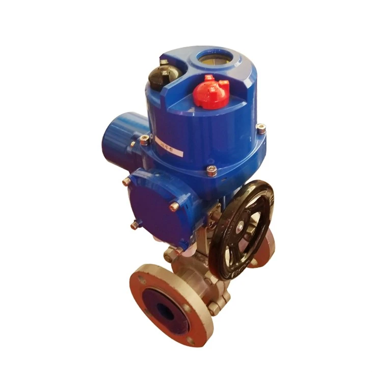Electric Flange Float Stainless Steel Ball Valve