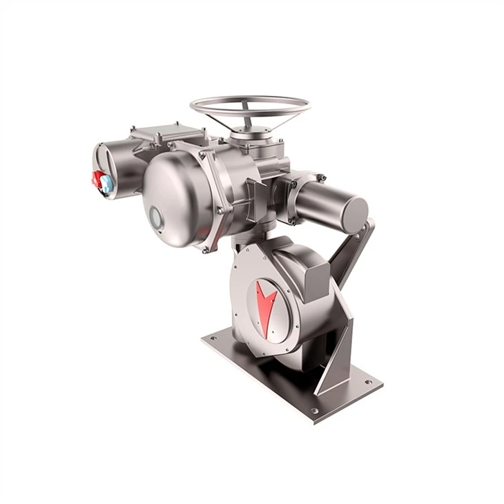 Multi-turn Plus Gearbox Equa Quarter-turn Electric Actuator
