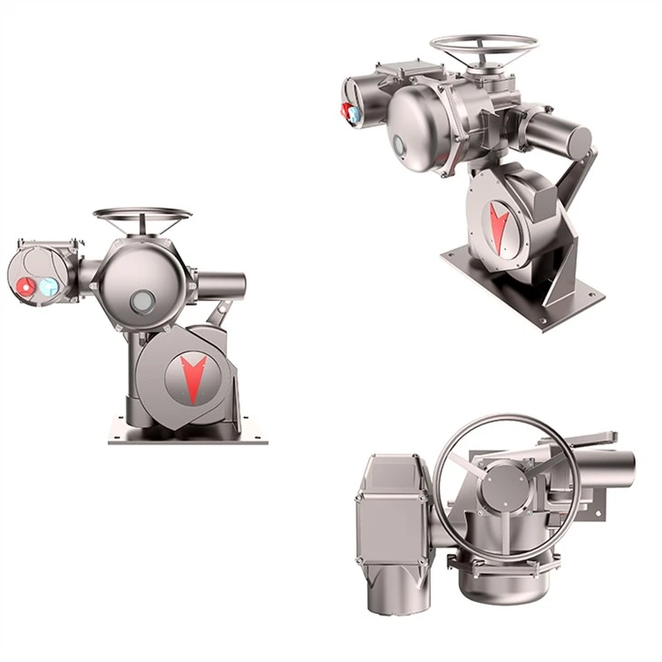 Multi-turn Plus Gearbox Equa Quarter-turn Electric Actuator