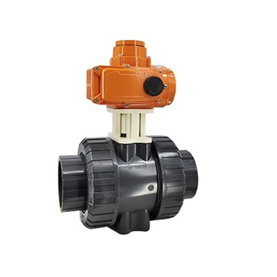 DN100 Electric UPVC FNPT Ball Valve