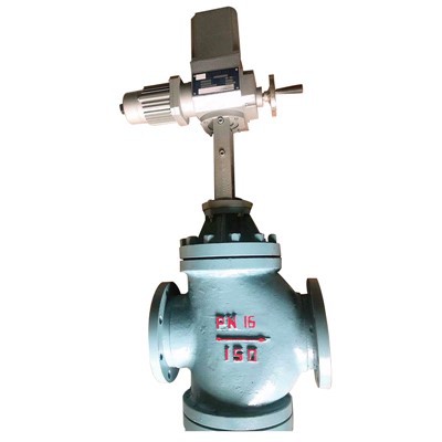 PN16 DN150 Electric Double-seat Control Valve
