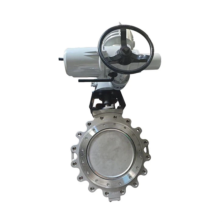 16in Double Eccentric Electric Lug Butterfly Valve