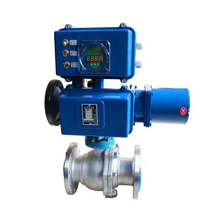 CF8 Stainless Steel Actuator Ball Valve