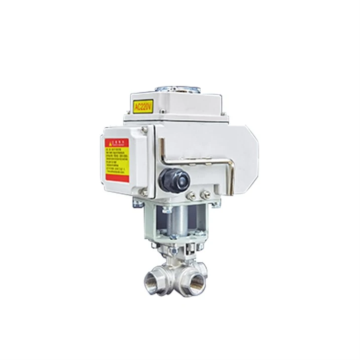 DN15 L/T Port Pressure Control Ball Valve