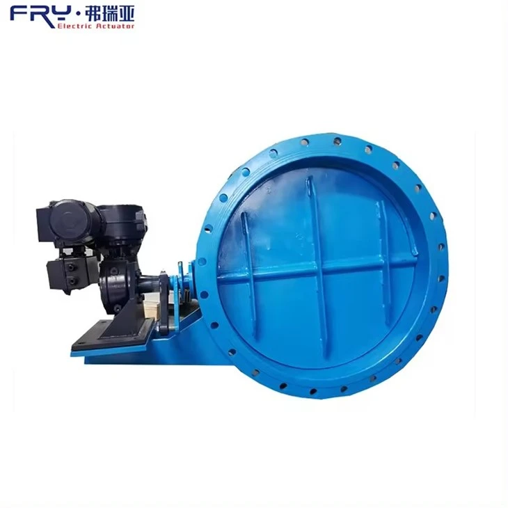 Motorized Actuated Flue Gas Damper Valved Actuator