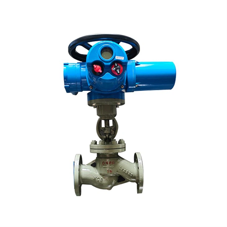 Motorized Actuated Globe Valves Shut-off Valve