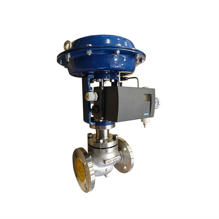 Pneumatic Proportional Control Valve With Siemens Positioner