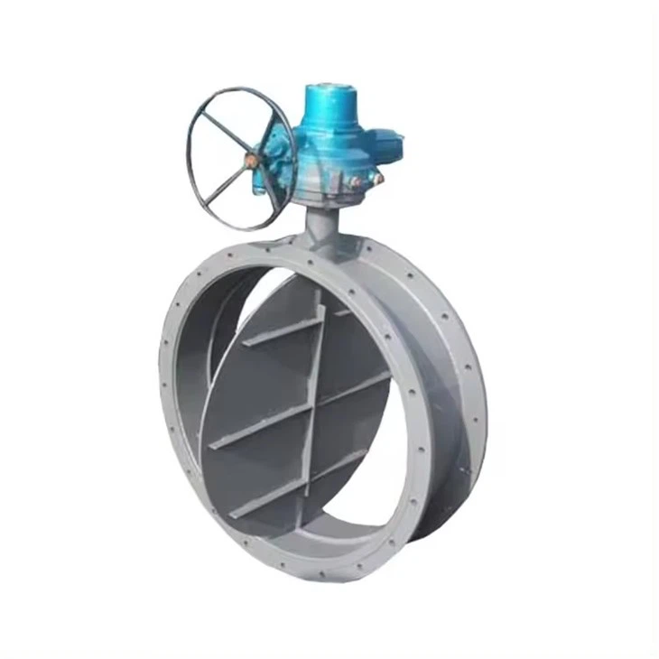 Quarter-turn Actuated Air Duct Vent Damper Valves
