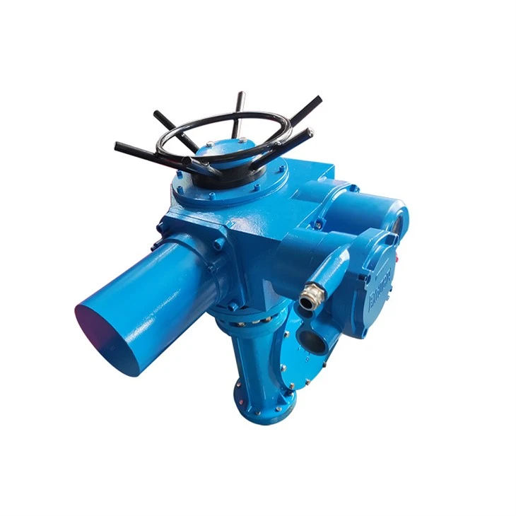 Z120+RS Gearbox Intelligent Electric Actuator ISO 5211