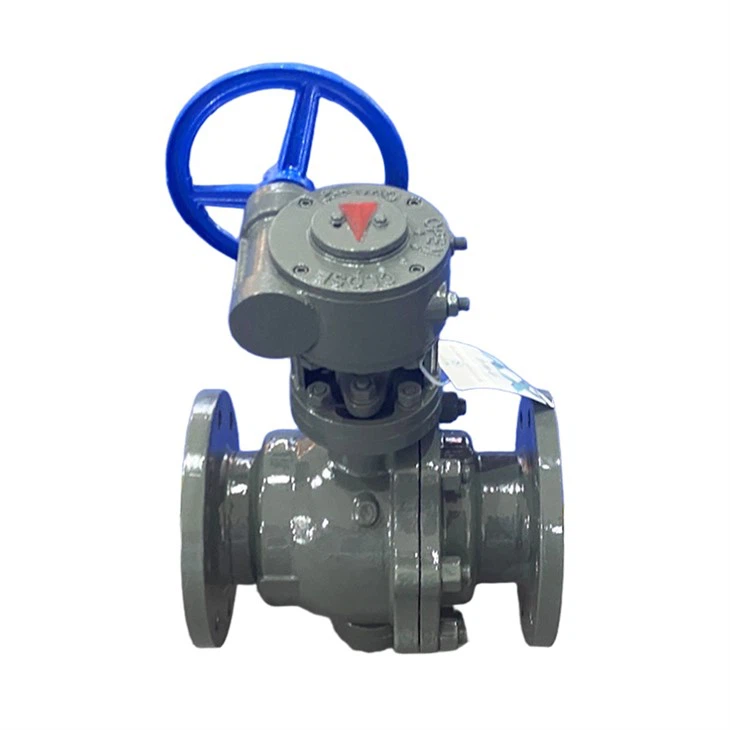 150LB Worm Gear Drive WCB Ball Valve