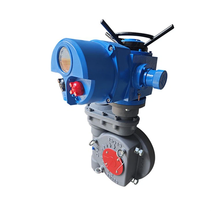 Big Torque Gearbox Quarter Turn Electric Actuator