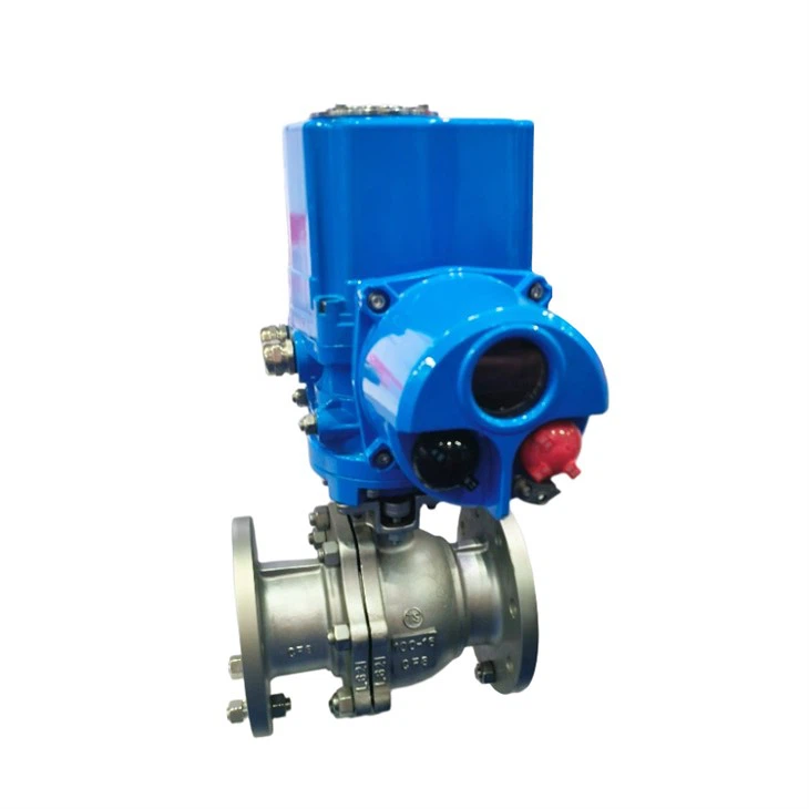 Manufacturer DN100 Class150 Electric Ball Valve