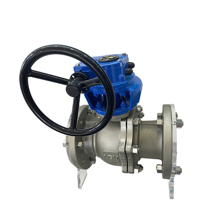 Worm Gear Driven Cast Steel Ball Valve Class150